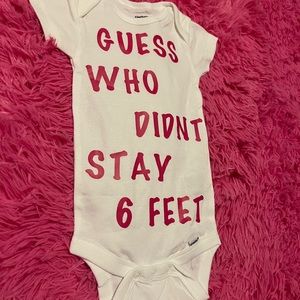 I am selling a baby shirt that’s hand made that’s brand new/ready to be shipped.